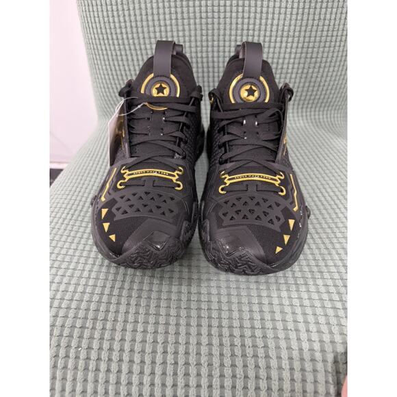Size 8.5 Mens, ANTA Shock Wave 5 Pro Kyrie Irving Black Samurai main image 6